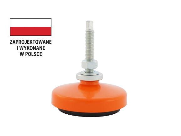 wibroizolująca stopa pod maszyny TA M12 z regulacją wysokości