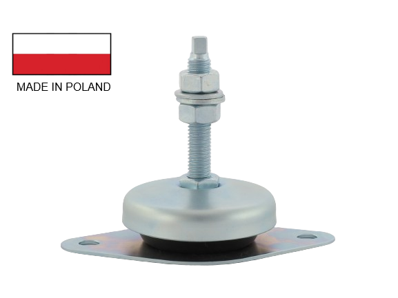 V-75 anchored plate vibration isolator
